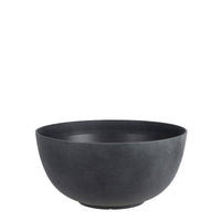 Mica vase Bravo round anthracite - Indoor and outdoor pot