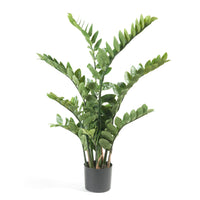 Artificial plant Indoor palm Zamioculcas  incl. decorative black pot