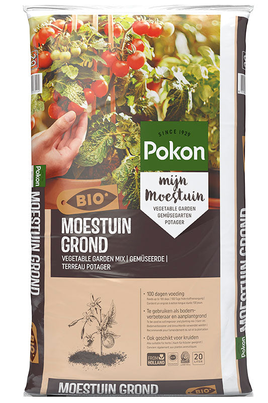Vegetable garden soil - Organic 20 litres - Pokon