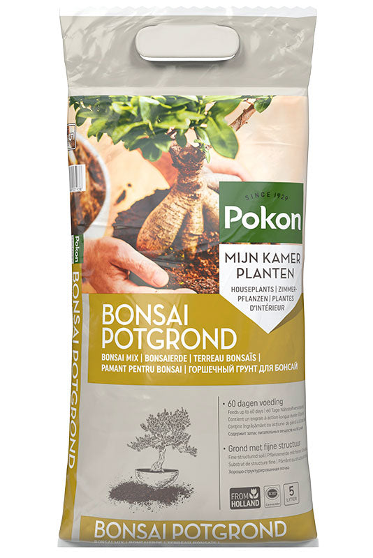 Potting soil for bonsais 5 litres - Pokon