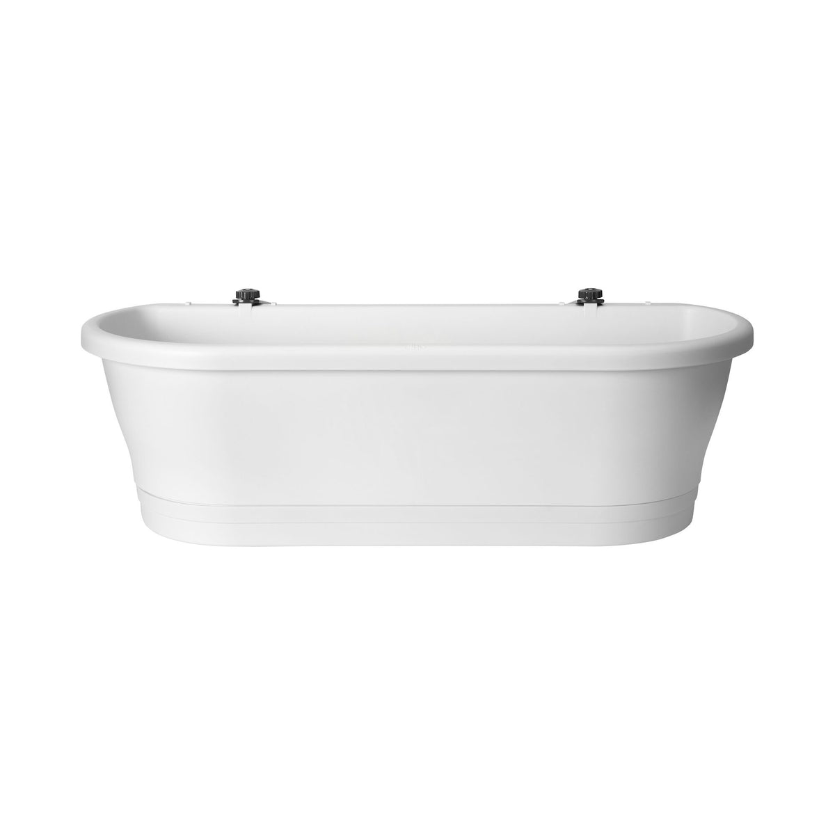 Elho Balcony planter Corsica easy balcony oval white - Outdoor pot