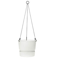 Elho Hanging dish Greenville round white - Outdoor pot