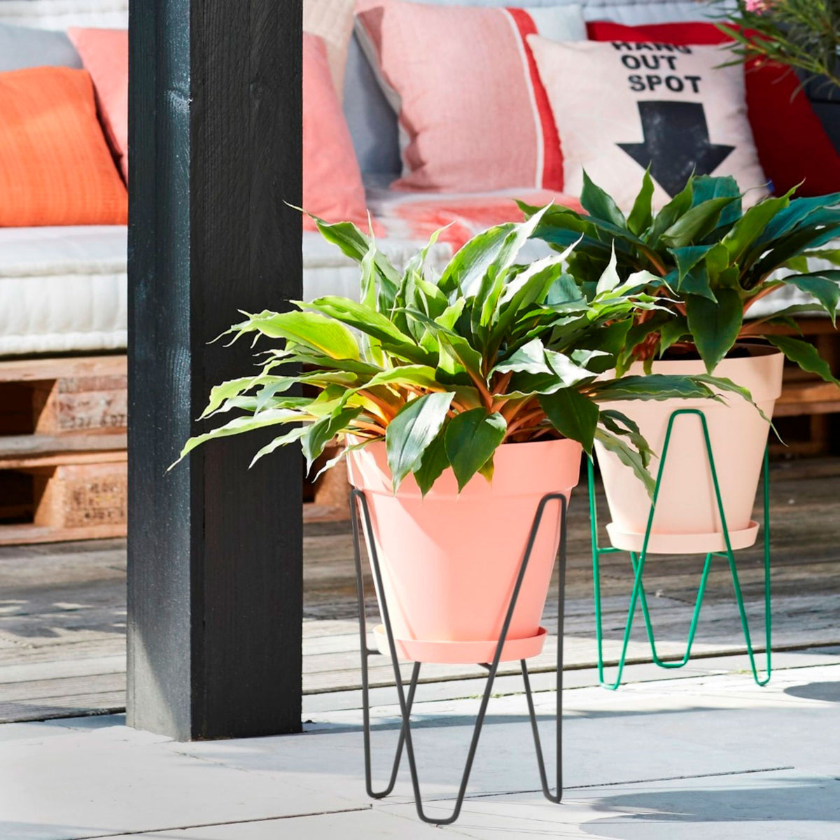 Elho Plant stand Loft urban black