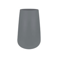 Elho tall flower pot Pure cone round grey - Indoor and outdoor pot