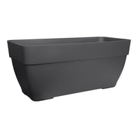 Elho Flower pot Vibia campana Terrace trough rectangular anthracite - Outdoor pot