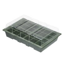 4x Nature Plastic grow box green