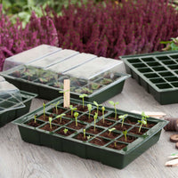 4x Nature Plastic grow box green