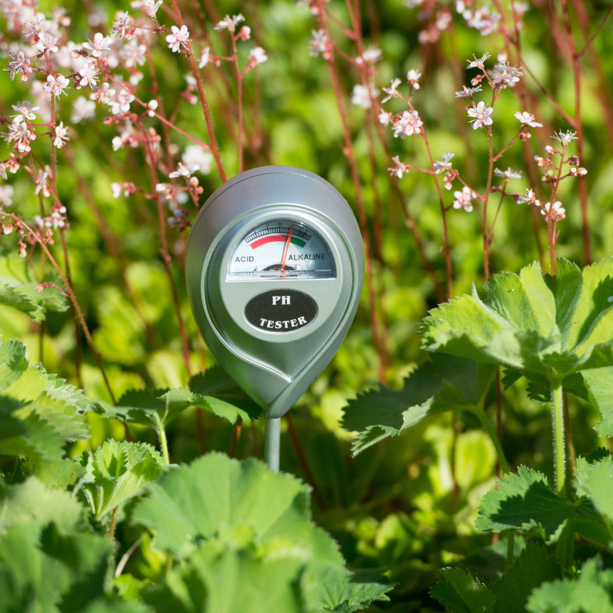 Nature Metal pH meter silver