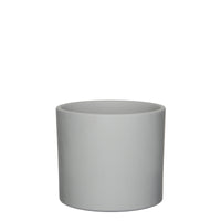 Mica flower pot Era round light grey - Indoor pot