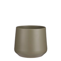 Mica flower pot Amber round green - Indoor pot