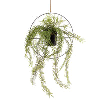 Artificial plant Fern incl. hanging pot