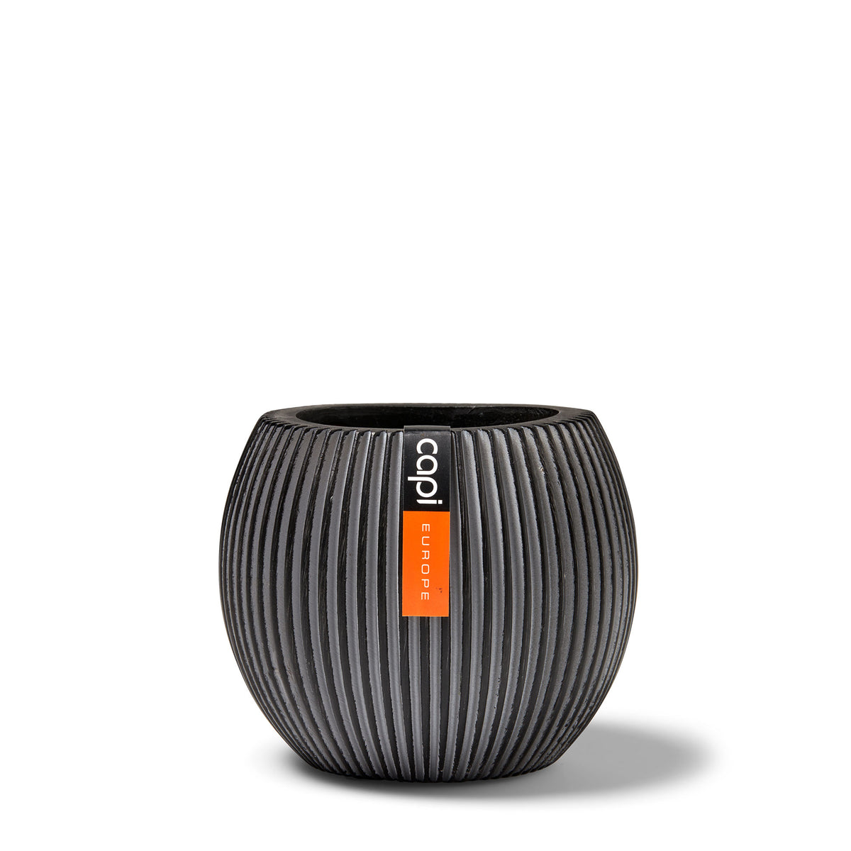 Capi Nature round black - Indoor pot