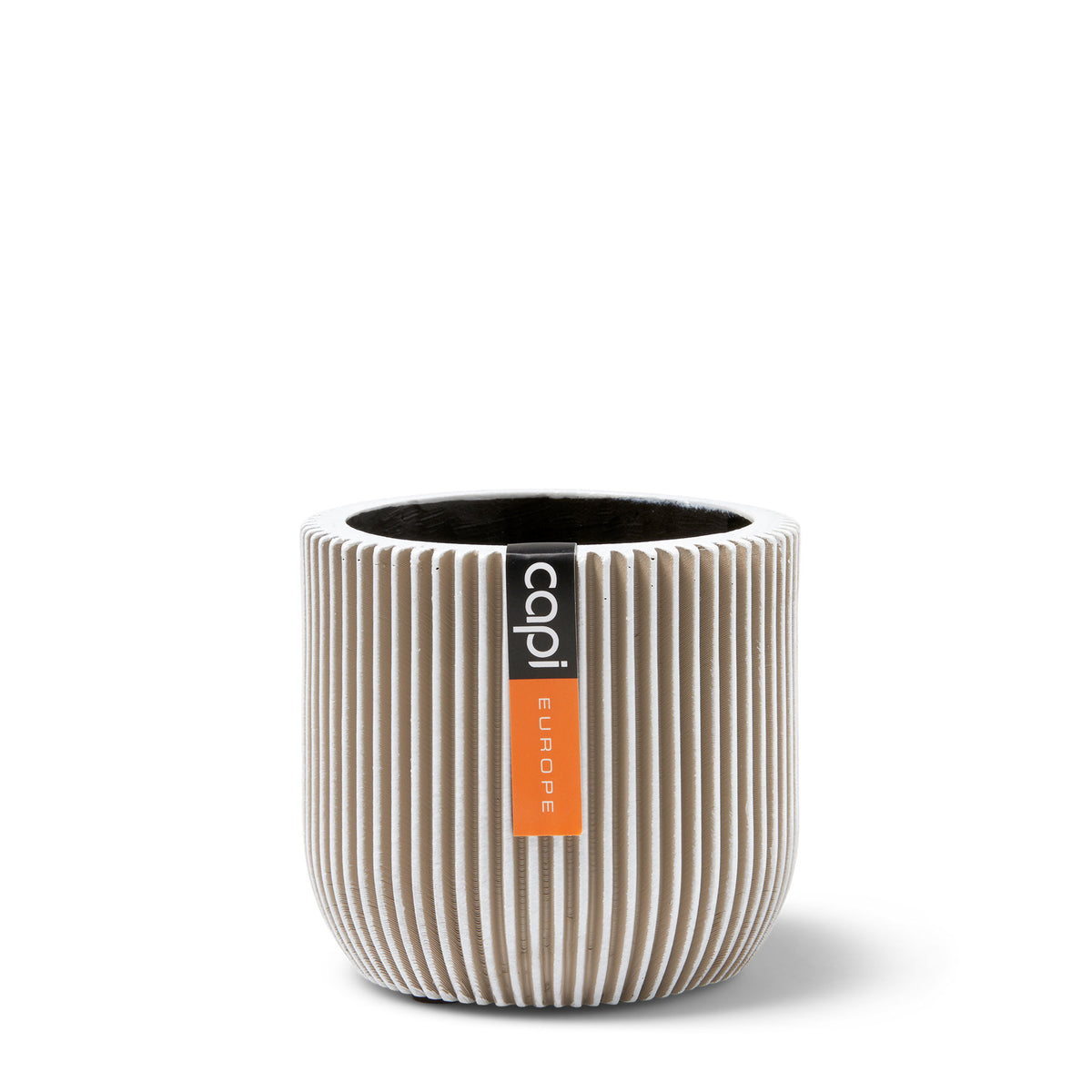 Capi Flower pot Nature round white - Indoor pot