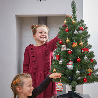 Black Box Black Box artificial Christmas tree 'Joy' incl. LED lighting + Christmas decorations — 90 cm