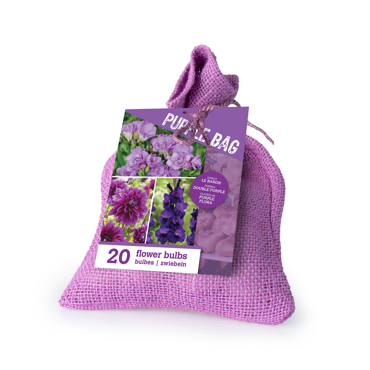 20x Flower bulbs - Mix 'The Purple Bag' Purple