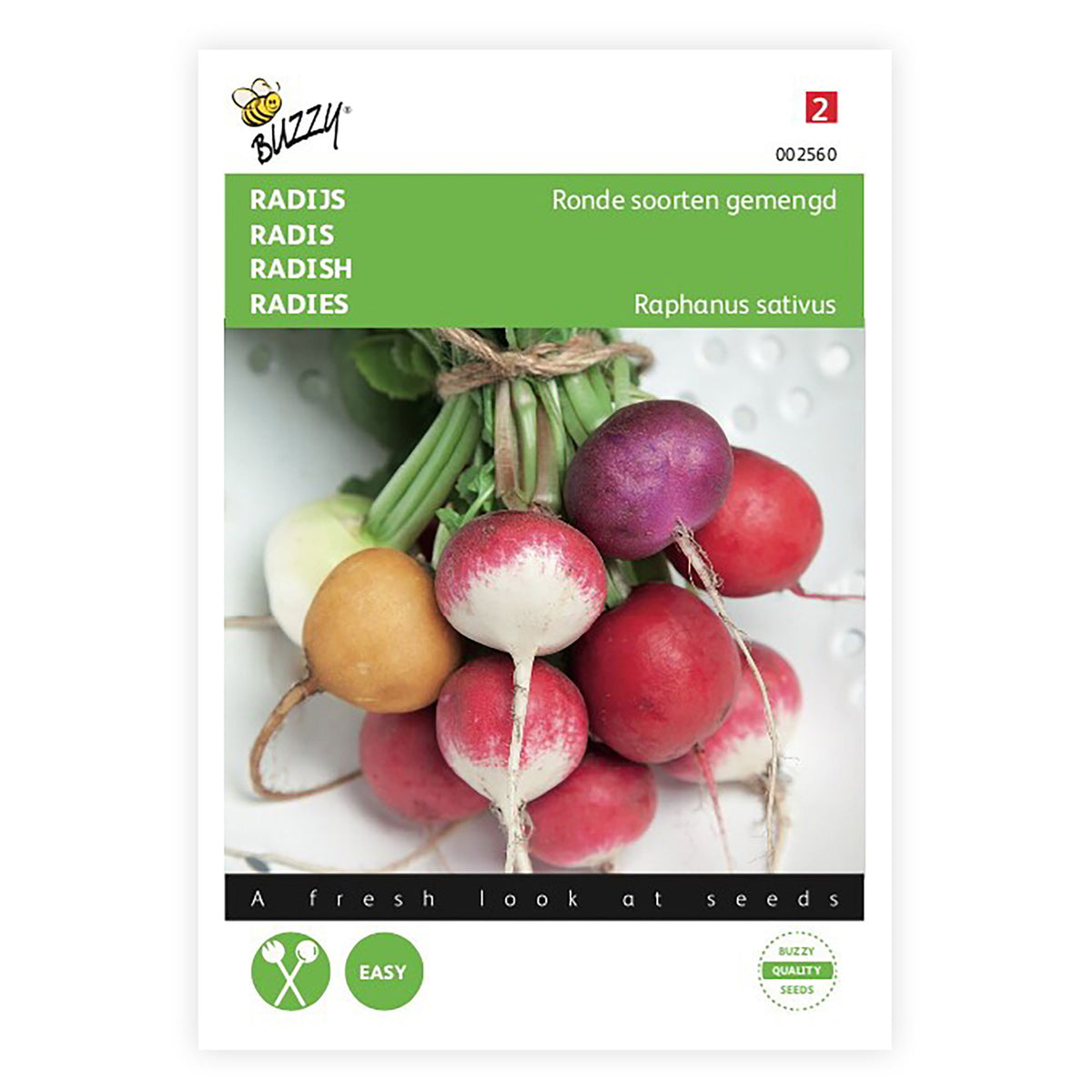 Radish Raphanus sativus 5 m² - Vegetable seeds