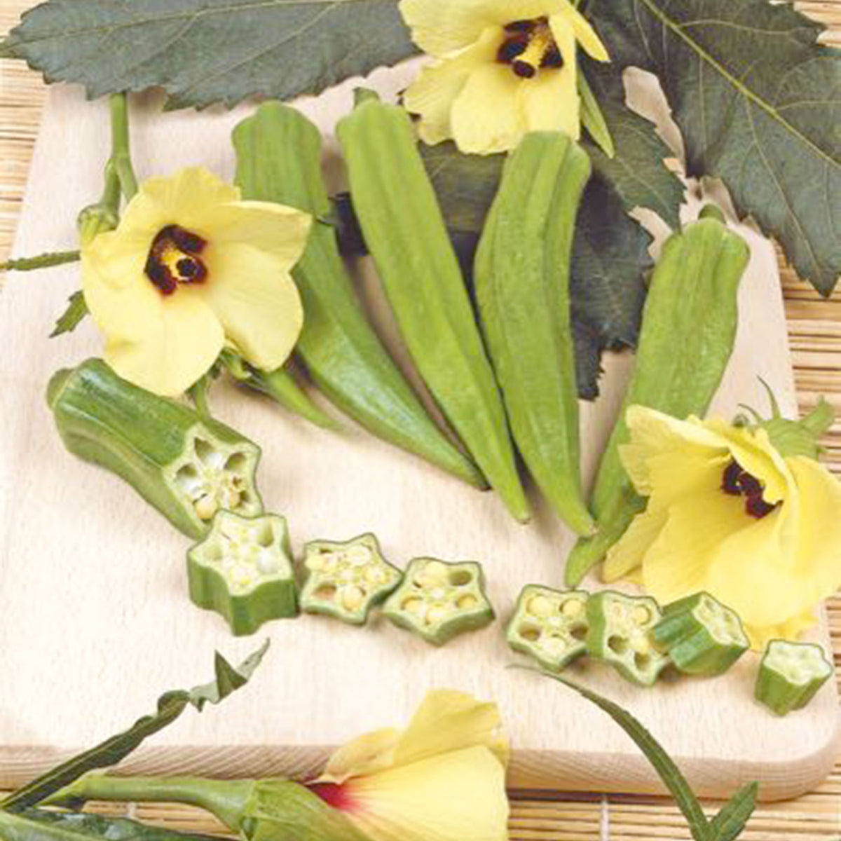 Okra Abelmoschus 'Clemson Spineless' 15 m² - Vegetable seeds