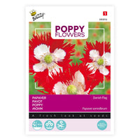 Poppy 'Danish Flag' red 1 m² - Flower seeds