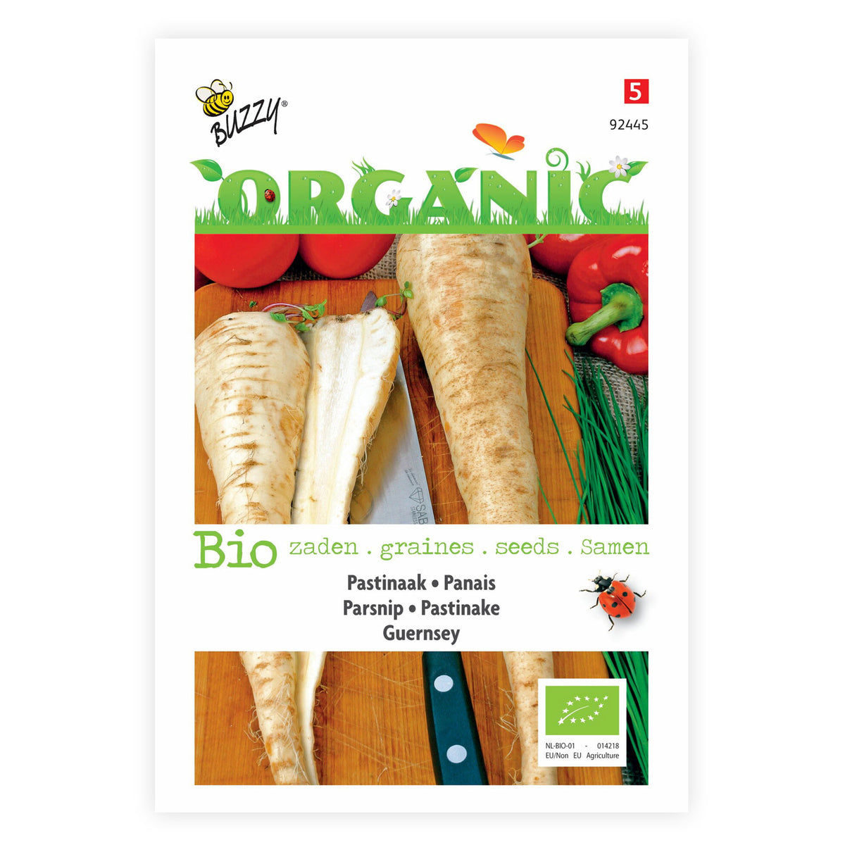Parsnip Pastinaca 'Guernsey' - Bio 10 m² - Vegetable seeds