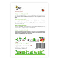 Radish Raphanus 'French Breakfast 3' - Organic 2 m² - Vegetable seeds