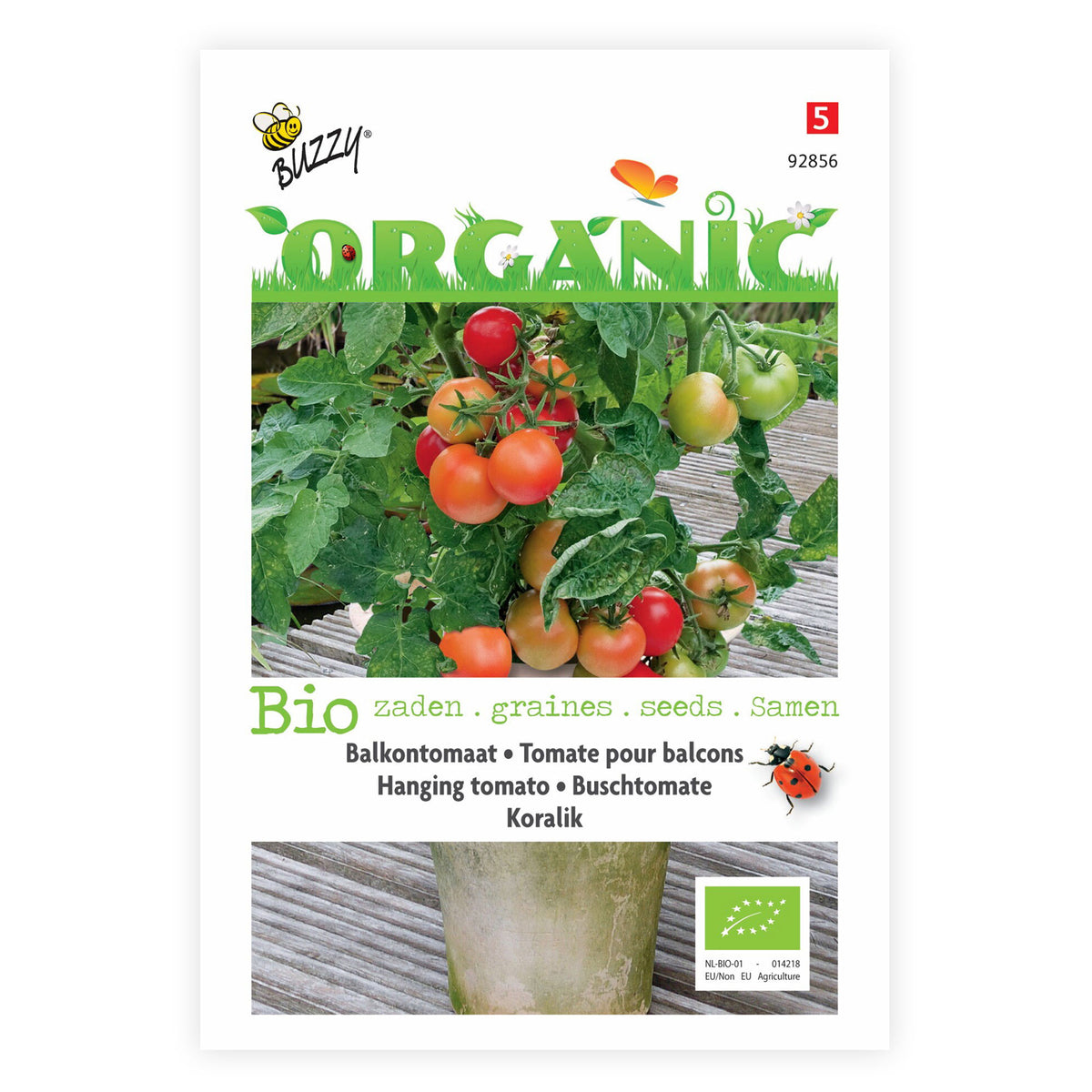 Cherry tomato Solanum 'Koralik' - Organic - Vegetable seeds