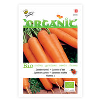 Carrot Daucus 'Nantes 2' - Organic 12,5 m² - Vegetable seeds