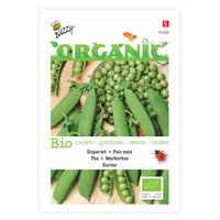 Green pea Pisum 'Karina' - Organic 2 m² - Vegetable seeds