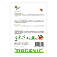 Green pea Pisum 'Karina' - Organic 2 m² - Vegetable seeds