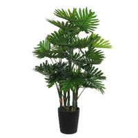 Artificial plant Philodendron Incl. round plastic decorative pot