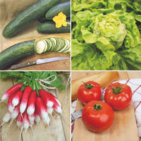 Spring vegetables package 'Scrumptious Spring' - Organic - Vegetable seeds