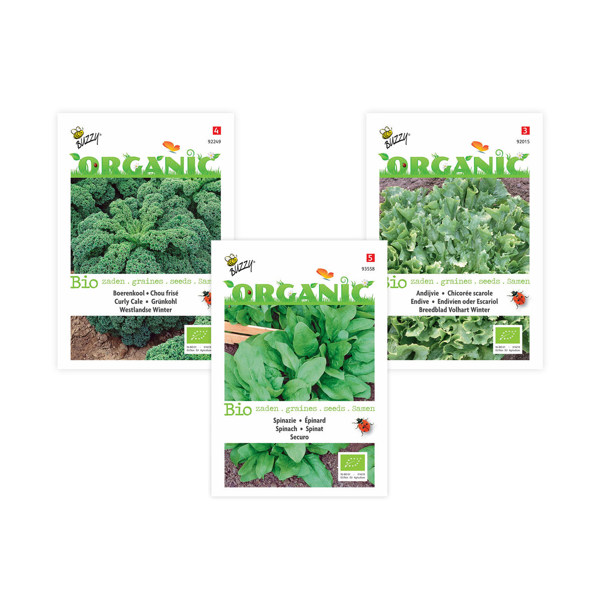 Green smoothie package 'Glowing Green' - Organic - Vegetable seeds
