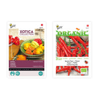 Pepper package 'Piquant Peppers' Capsicum - Vegetable seeds