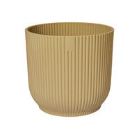 Elho flower pot Vibes Fold round yellow - Indoor pot