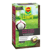 Grass seed for a lawn that can stand up to sports & play 1 kg - Compo