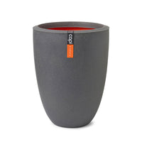 Capi Urban Smooth round anthracite - Indoor and outdoor pot