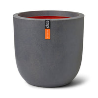 Capi Urban Smooth Flower pot round anthracite - Indoor and outdoor pot