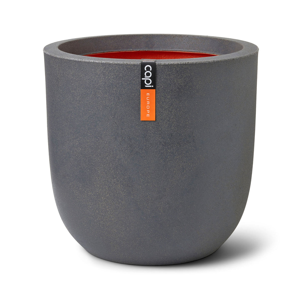Capi Urban Smooth Flower pot round anthracite - Indoor and outdoor pot