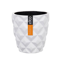 Capi Lux Heraldry Flower pot round white - Indoor pot