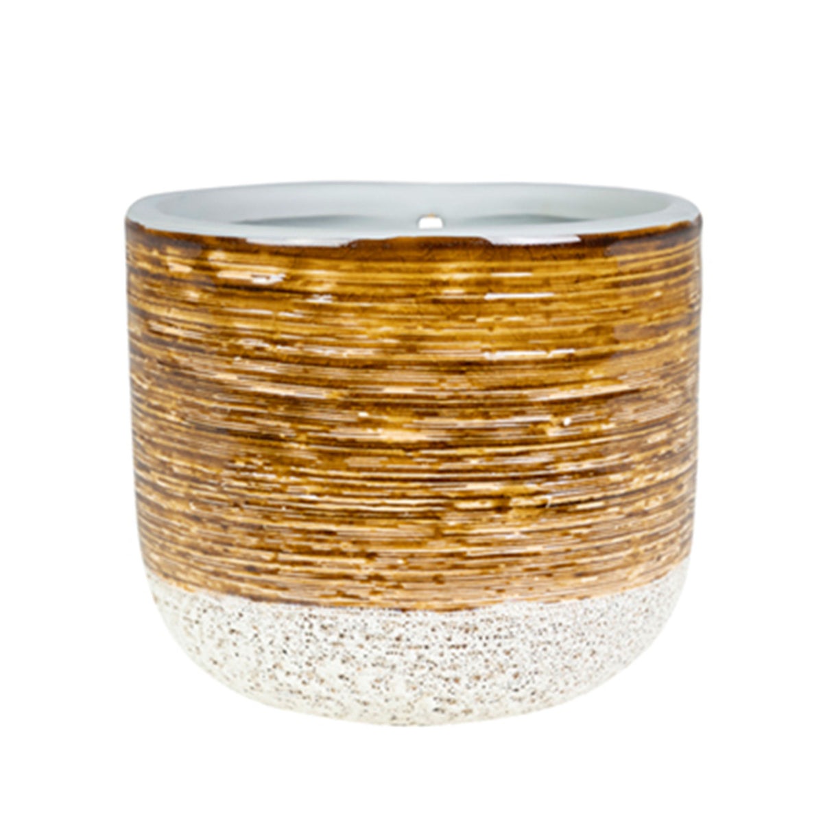 TS Hanging pot Issa round yellow - Indoor pot
