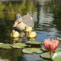Plastic wild duck chicks