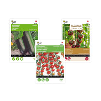 Vegetable gardening package 'great garden' with complete growing kit