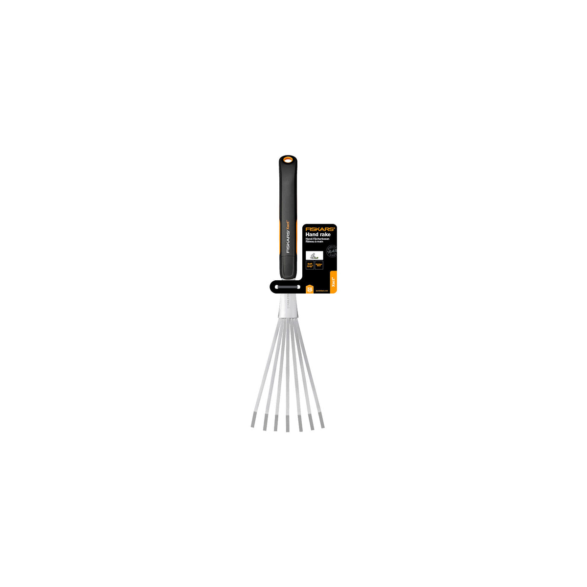 Fiskars Xact handheld rake