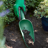 1x Trowel + 1x Gardening gloves green
