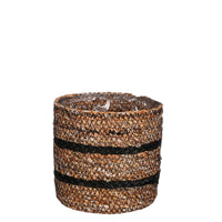 Mica basket 'Celestial' brown-back — indoor pot