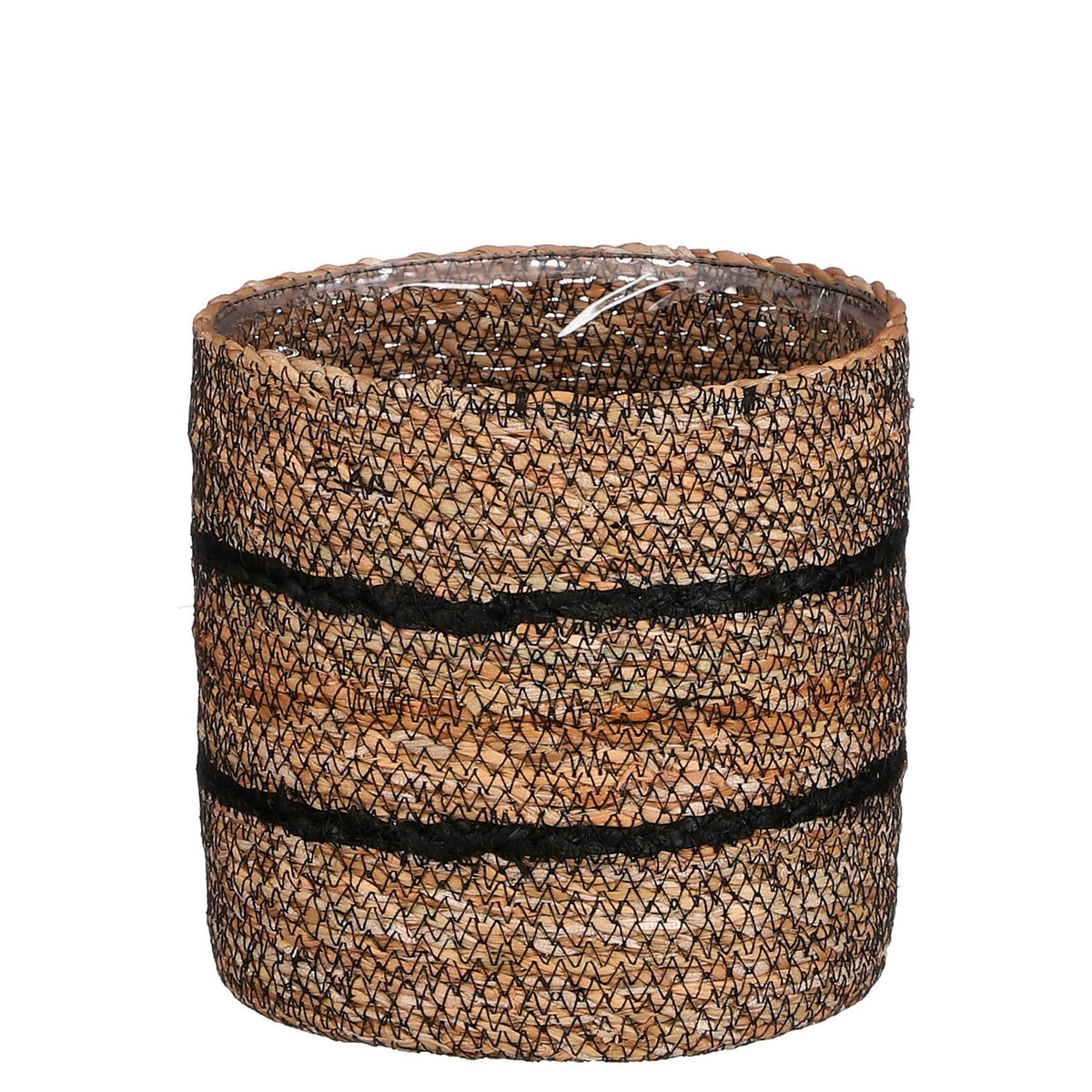 Mica basket 'Celestial' brown-back — indoor pot