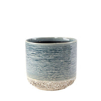 TS Decorative pot Issa blue