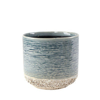 TS Decorative pot Issa blue