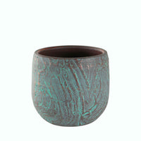 TS Decorative pot Evi green