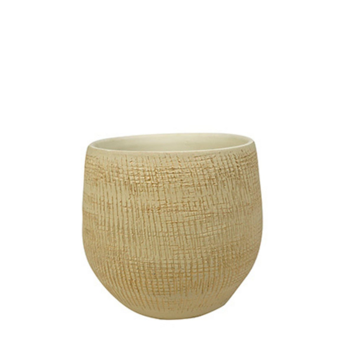 TS Decorative pot Ryan cream
