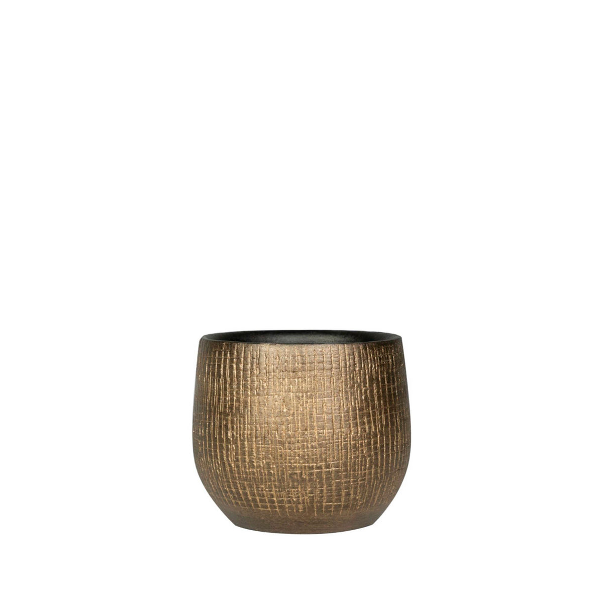 TS Decorative pot Ryan gold